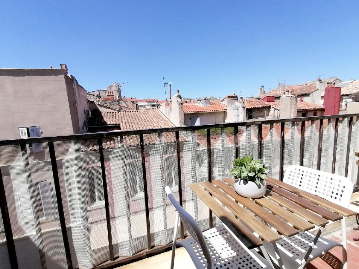 Studio Vieux-Port Avec Terrasse Марсилия Екстериор снимка